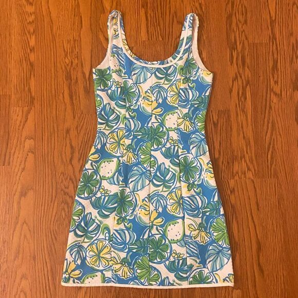 Lilly Pulitzer Sweet & Sour Lola Shift Dress XXS - Picture 2 of 4